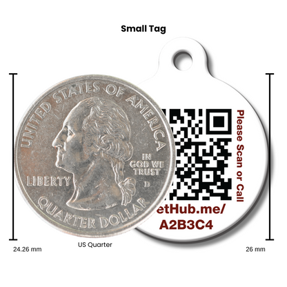 PetHub QR Pet ID Tag – Get Me Home Club