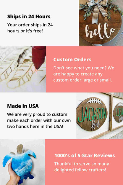 Unfinished Wood Dog Bone Shape - Animal - Pet - Craft - up to 46" DIY